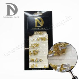 DECORAZIONE MIX 5 "ORO E ARGENTO"